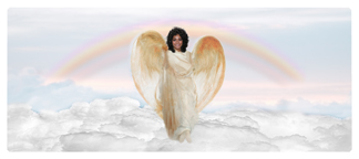 DNSEMP-L-119-WT Angel (AA) Clouds White